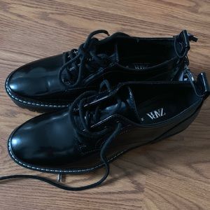 BNWT Zara Black Oxford Shoes sz 36